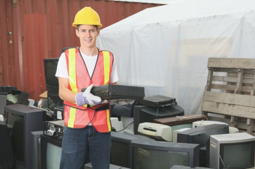 Professional builders waste clearance team